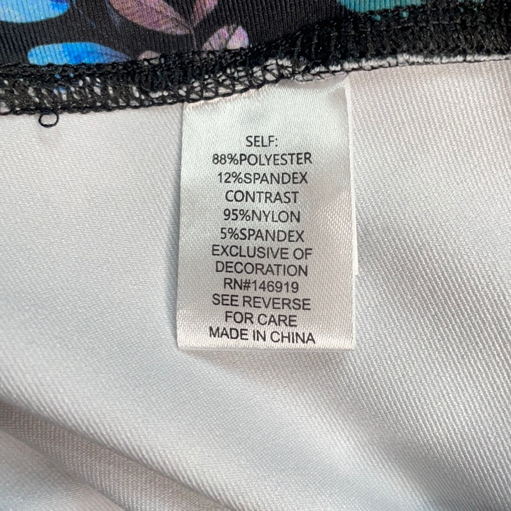 Jessica Simpson The Warmup Floral Pattern Leggings - Picture 12 of 15